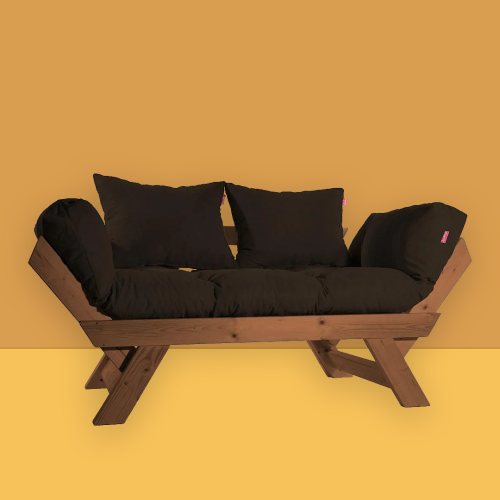 Canapea extensibilă Pandia Home, Kombin Wood