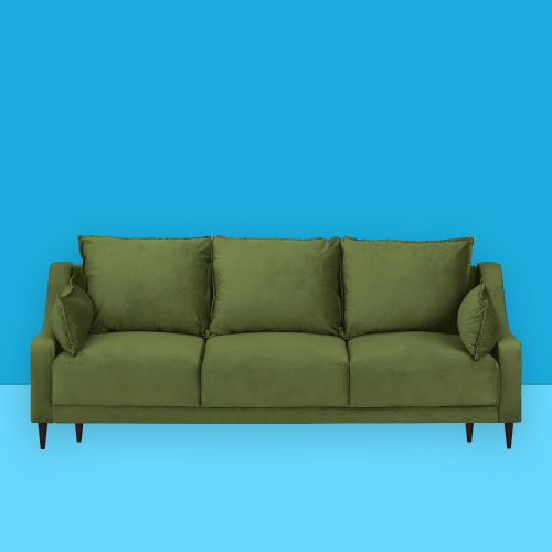 Canapea extensibilă Mazzini Sofas, Freesia Green